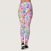 EASTER Leggings Bunny Egg Yoga Pants Women's Girls (Achterkant)