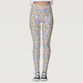 EASTER Leggings Bunny Egg Yoga Pants Women's Girls (Voorkant)