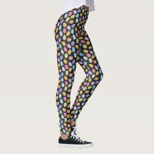 EASTER Leggings Bunny Egg Yoga Pants Women's Girls (Rechts)