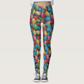 EASTER Leggings Bunny Egg Yoga Pants Women's Girls (Voorkant)