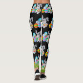EASTER Leggings Bunny Egg Yoga Pants Women's Girls (Achterkant)