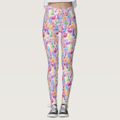 EASTER Leggings Bunny Egg Yoga Pants Women's Girls (Voorkant)