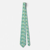 Easter Lily Neck Tie Stropdas (Voorkant)