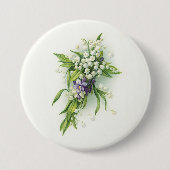 Easter Lily of Valley Devotions Ronde Button 7,6 Cm (Voorkant)