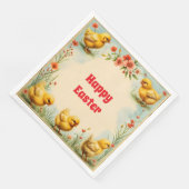  Easter Little Chicken Holiday Collectie Servet (Hoek)