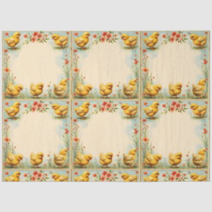 Easter Little Chicken Holiday Collectie Tissuepapier