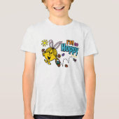 Easter Little Miss Sunshine Tri-Blend Shirt (Voorkant)