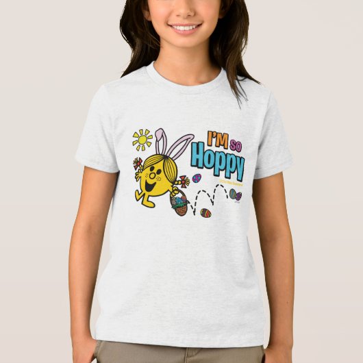 Easter Little Miss Sunshine Tri-Blend Shirt (Voorkant)