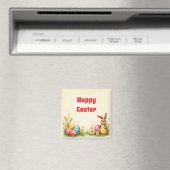 Easter Little Rabbit Populair Collectie Magneet (Insitu (Vaatwasser))