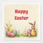 Easter Little Rabbit Populair Collectie Servet (Voorkant)