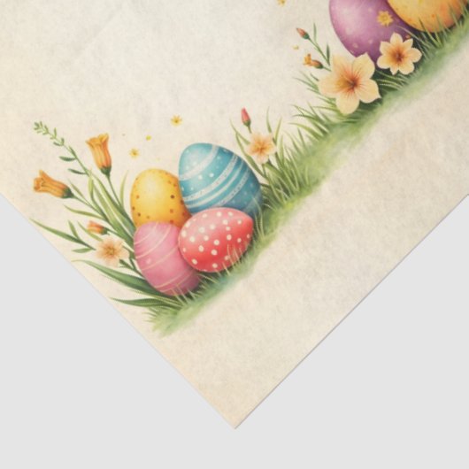 Easter Little Rabbit Populair Collectie Tissuepapier (Detail)