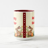Easter Little Rabbits Populair Collectie Mok (Midden)