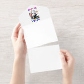 Easter Lover All In One Uitnodiging (Uittrekbaar)