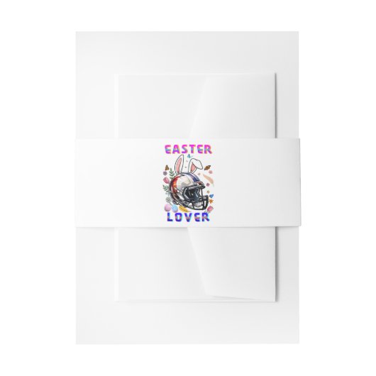 Easter Lover Uitnodigingen Wikkel (Voorkant Voorbeeld)