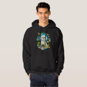 Easter Maltese dog Bunny Eggs Dog on Easter Maltes Hoodie (Voorkant volledig)