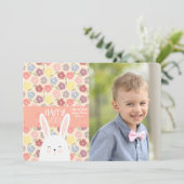 Easter Medley Photo Holiday Card Feestdagenkaart (Staand voorkant)