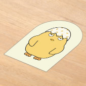 Easter Meh Chick 2 Acryl Uitnodigingen (Laagn)