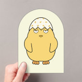 Easter Meh Chick 2 Acryl Uitnodigingen (Insitu (Draagbaar))