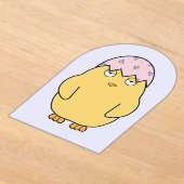 Easter Meh Chick 3 Acryl Uitnodigingen (Laagn)