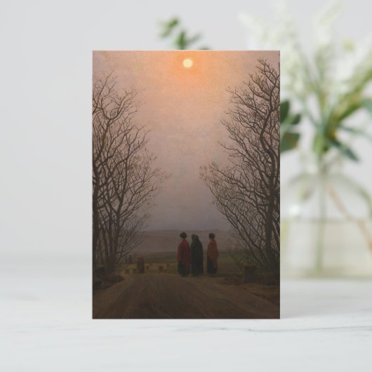 Easter Morning by Caspar David Friedrich Bedankkaart (Staand voorkant)