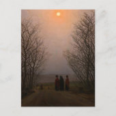 Easter Morning by Caspar David Friedrich Feestdagenkaart (Voorkant)