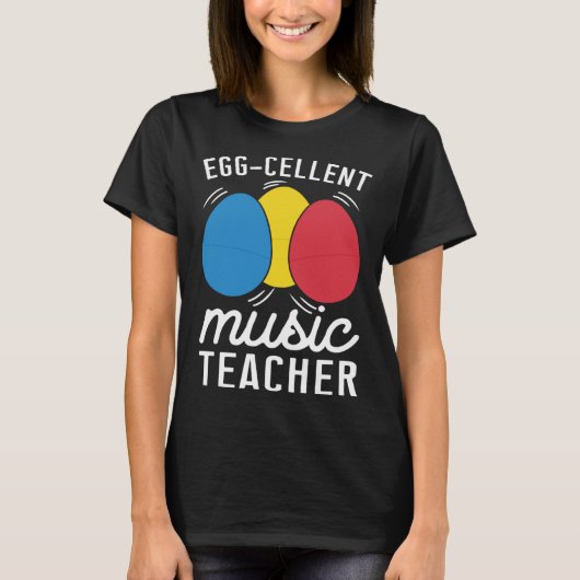 Easter music teaching guitar teacher Easter music  T-shirt (Voorkant)