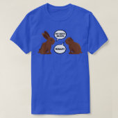 Easter My Butt Hurts Chocolate Bunny Rabbit  T-shirt (Design voorkant)