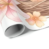 Easter Nest with Eggs Cadeaupapier (Rol Hoek)