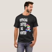 Easter Official Easter Egg Hunter Bunny T-shirt (Voorkant volledig)