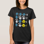 Easter Order of Operations Quiz Math Teacher easte T-shirt (Voorkant)