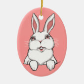 Easter Ornament Custom Easter Bunny Decorations (Voorkant)