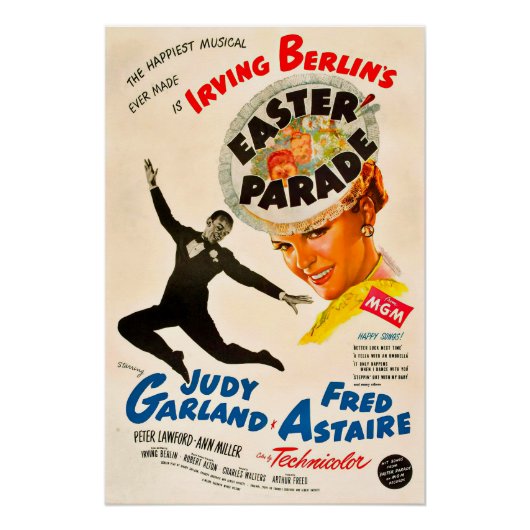 Easter Parade film poster (Voorkant)