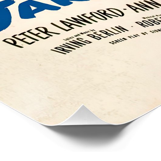 Easter Parade film poster (Hoek)