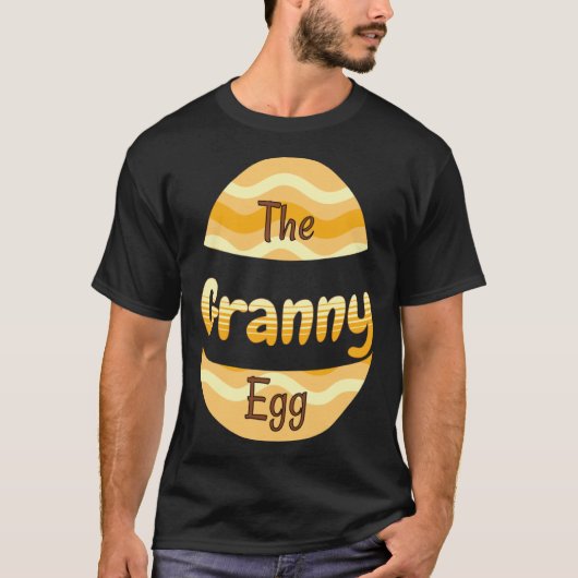 Easter Parade Granny Easter Egg Matching Family Ea T-shirt (Voorkant)