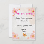 Easter party egg hunt (Achterkant)
