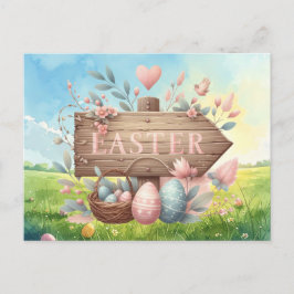 Easter Party Invitation card Briefkaart