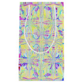 Easter Pastel Abstract Design Gift Bag Klein Cadeauzakje (Voorkant)