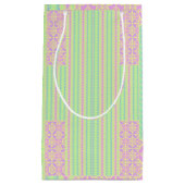 Easter Pastel Cross Design Gift Bag Klein Cadeauzakje (Voorkant)