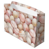 Easter Peach Pink Eggs   Groot Cadeauzakje (Achterkant Gekanteld)