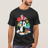 Easter Penguin Easter Hunt Eggs Bunny Penguin  Eas T-shirt (Voorkant)