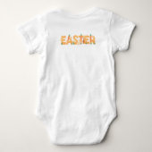 Easter Personalized Baby Bodysuit (Achterkant)