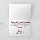 Easter Pin-Up Retro Greeting Card Bedankkaart (Binnen)