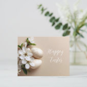 Easter Postcard with Easter Eggs Briefkaart (Staand voorkant)