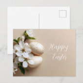 Easter Postcard with Easter Eggs Briefkaart (Voorkant / Achterkant)