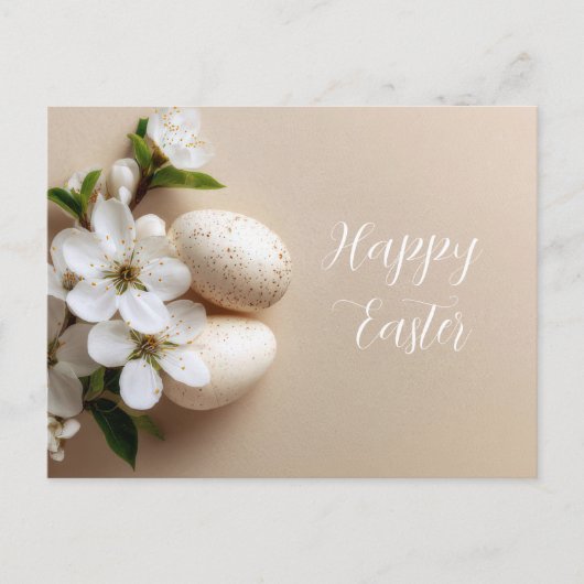 Easter Postcard with Easter Eggs Briefkaart (Voorkant)