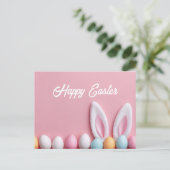 Easter Postcard with Easter Eggs Briefkaart (Staand voorkant)