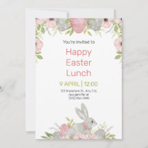 Easter Potluck Invitation