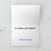 Easter Pretzels Wenskaart Pas het aan! Feestdagen Kaart (Binnen)