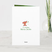 Easter Priest Wren Bird Wishes Feestdagen Kaart (Achterkant)