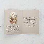 Easter Religious Prayer Feestdagen Kaart (Binnen)